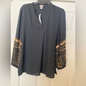 Chico’s peasant blouse Size 8/10